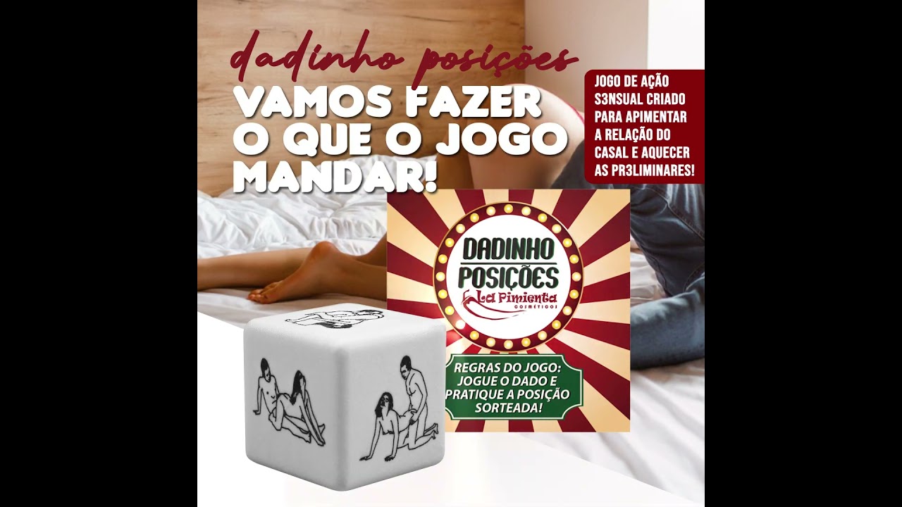 🎲 Jogo de Posições com Dado Erótico: Diversão e Prazer a Dois!