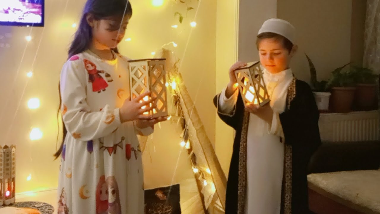 وأخيراً.. زينا البيت لرمضان 2026!🌙فرحة الأطفال لا توصف😍✨مفاجأة رمضان للأطفال!ركبنا الزينة والفوانيس🕌