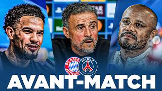 Luis ENRIQUE, ZAÏRE-EMERY et KOMPANY lancent le CHOC RETOUR entre le BAYERN et le PSG !