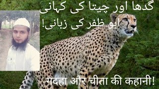 گدھا اور چیتا کی کہانی |गदहा और चीता की कहानी |gadaha our cheetah ki  kahani || Abuzafarqasmi