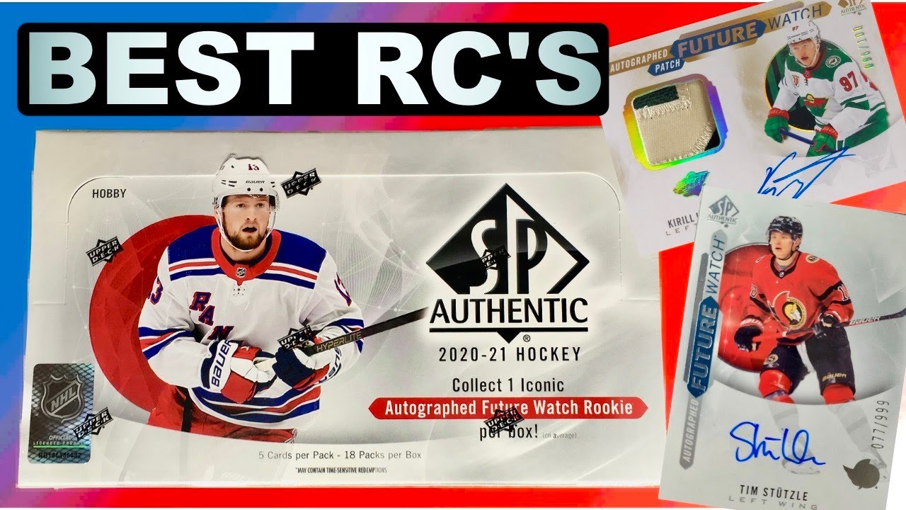 2020-21 SP Authentic Hockey Hobby Box Break