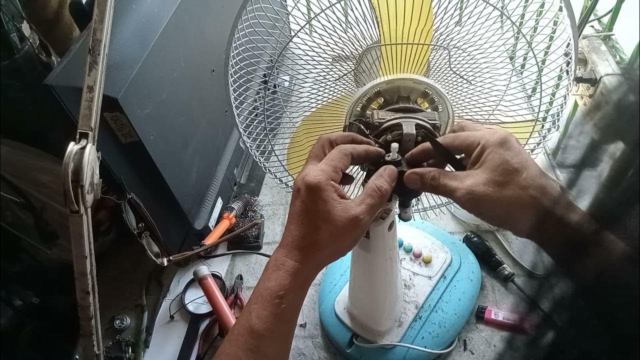 HOW TO REPAIR ELECTRIC FAN NOT SWINGING YouTube