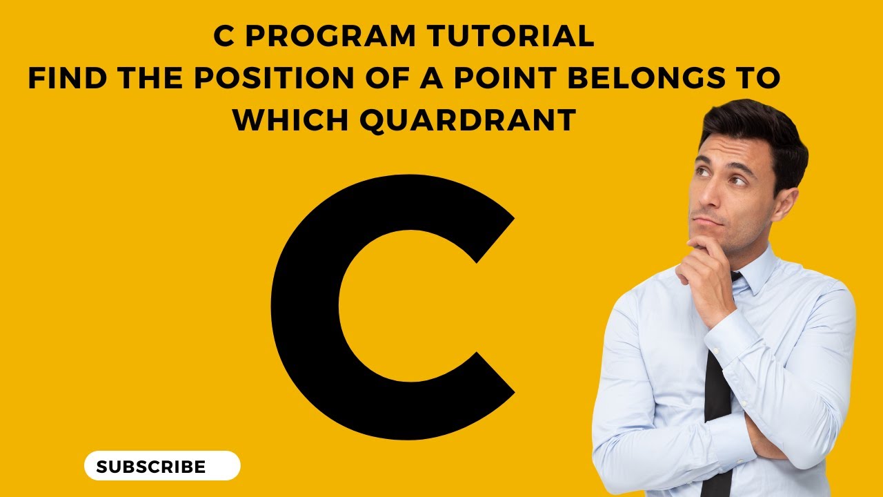 write a c program to print the position of a point belongs to which ...