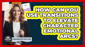 How Can You Use Transitions To Elevate Character Emotional Arcs? - Screenwriter