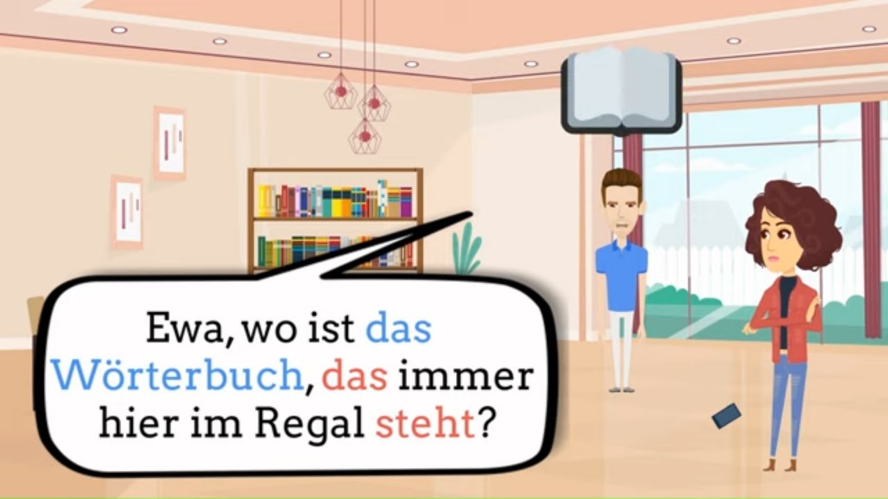 Deutsch lernen B1 - Relativsätze B1 - YouTube