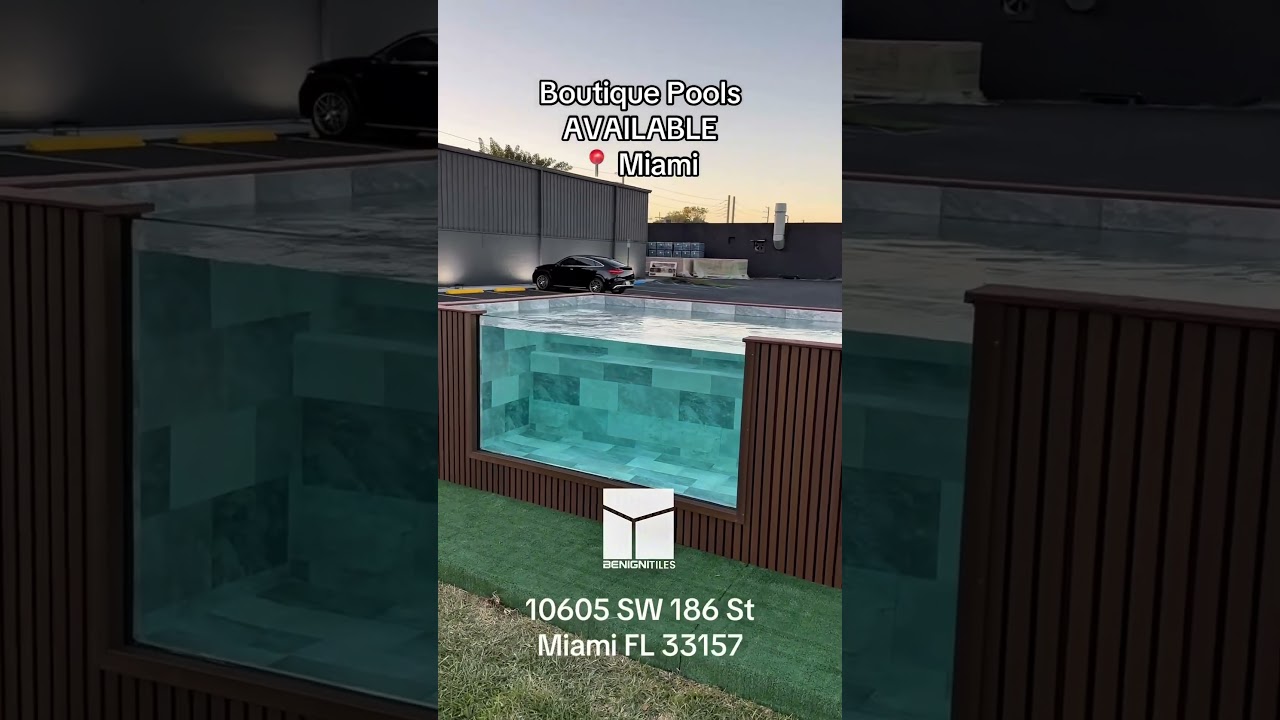Boutique Pools #Luxury #pools #design #benignitiles