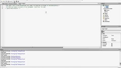 Roblox Lua Scripting Tutorial 1 - Editting prints