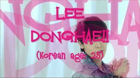 Happy Birthday LEE DONGHAE (Oct. 15, 2010)