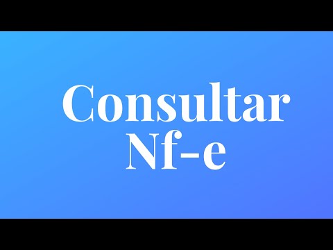Consulta documentos fiscais - NFE -