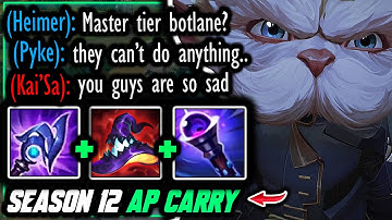 Heimerstinger and Pyke bring the pain in the botlane! THEY CAN