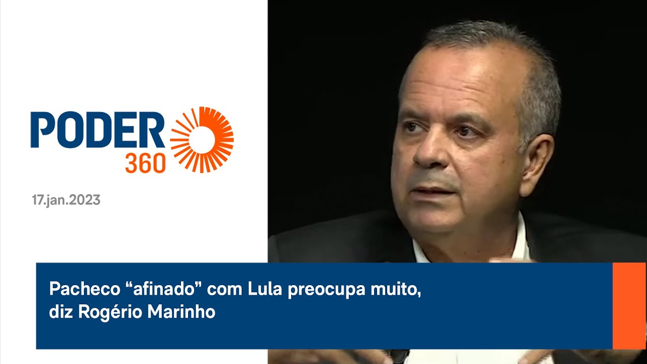 Pacheco “afinado” com Lula preocupa muito, diz Rogério Marinho