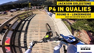 GoPro: Jackson Goldstone Takes 4th In Qualies - Lenzerheide - '25 UCI DH World Cup MTB