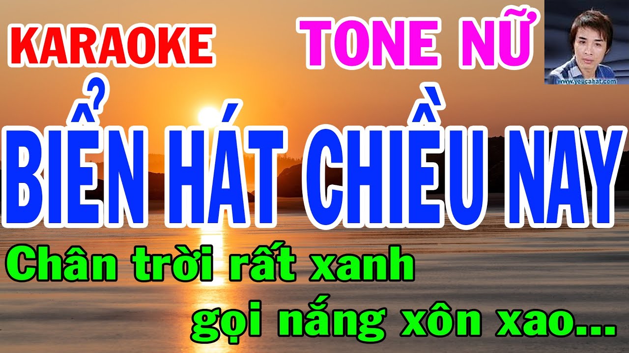karaoke nho mua thu ha noi 2022 Karaoke Biển Hát Chiều Nay Tone Nữ Nhạc Sống gia huy beat