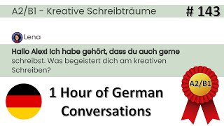 143 Deutsch lernen mit Dialogen | Deutsch lernen durch Hören | A2-B1 | learngerman deutschlernen