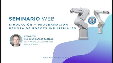 Simulación y programación remota de robots industriales de Epson