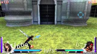 Dissidia 012 Gameplay: Squall Vs. Jecht