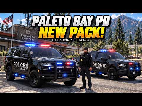 GTA 5 LSPDFR Mods: Back on Duty in Paleto Bay! NEW Police Vehicle Pack | DLSS 5 Legacy