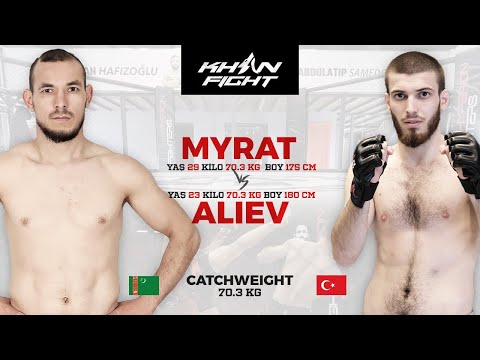 TÜRKMENİSTAN vs RUSYA DÖVÜŞ | Myrat Öwülyakulyyew vs Mirza Aliev | Full Fight | KHAN FIGHT