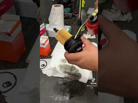 Замена масла Audi A4 b8 TDI 177ps