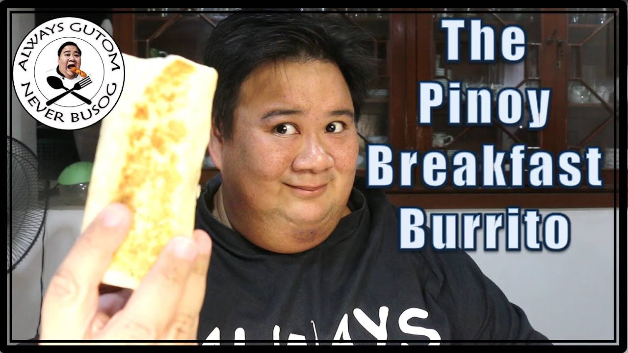 Home Cooking. Making Pinoy Breakfast Burrito Always Gutom Never Busog Travel & Food Vlogs