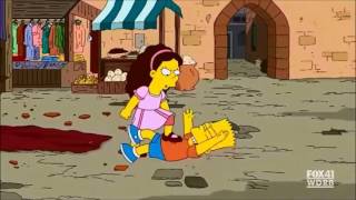Martial Arts Girls Krav Maga vs  Karate   The Simpsons   Bart vs  Dorit Self Defense