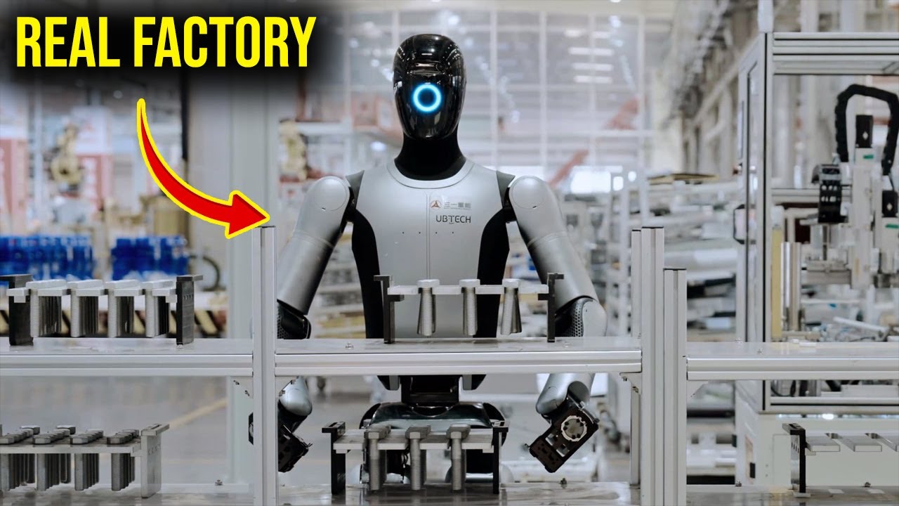 This Humanoid Robot Is Already Working in a Real Factory - YouTube