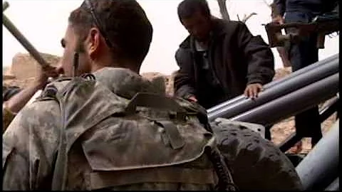 Shah Joy District Chief Gives to Village