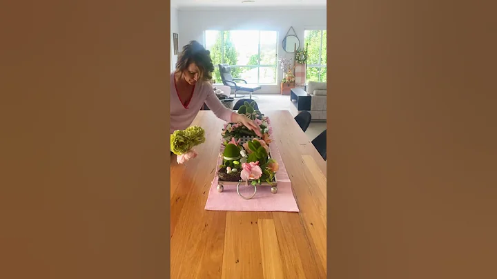 Watch as we craft an unforgettable Easter tablescape 🌷💖