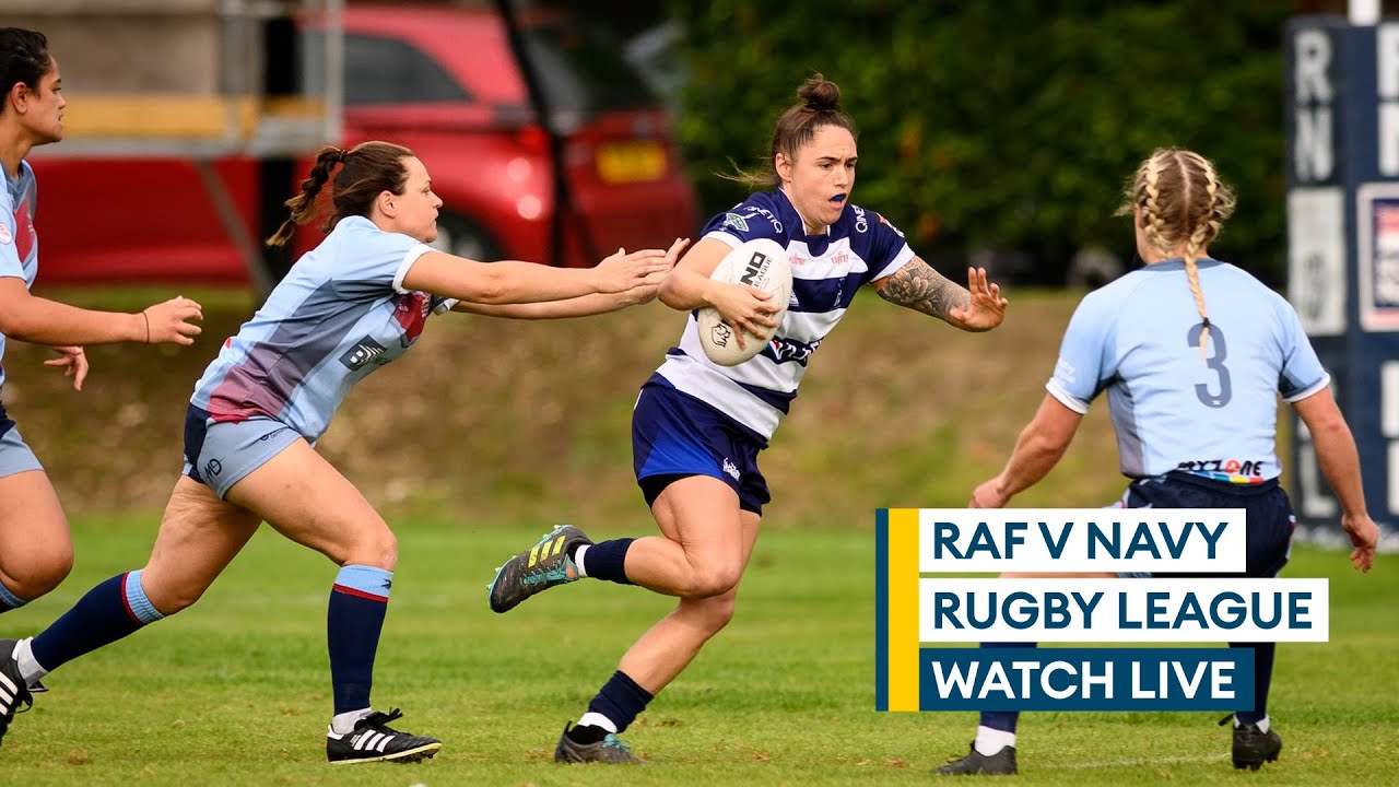 RAF v Navy LIVE! Inter Services womens rugby league 2023