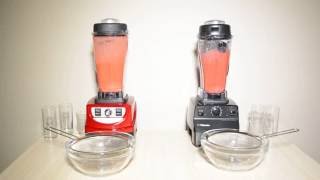 Review: Optimum 9400 vs Vitamix TNC 5200 blender - which one masters raspberry test?