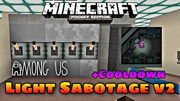 How to make Among Us Light Sabotage V2 in Minecraft