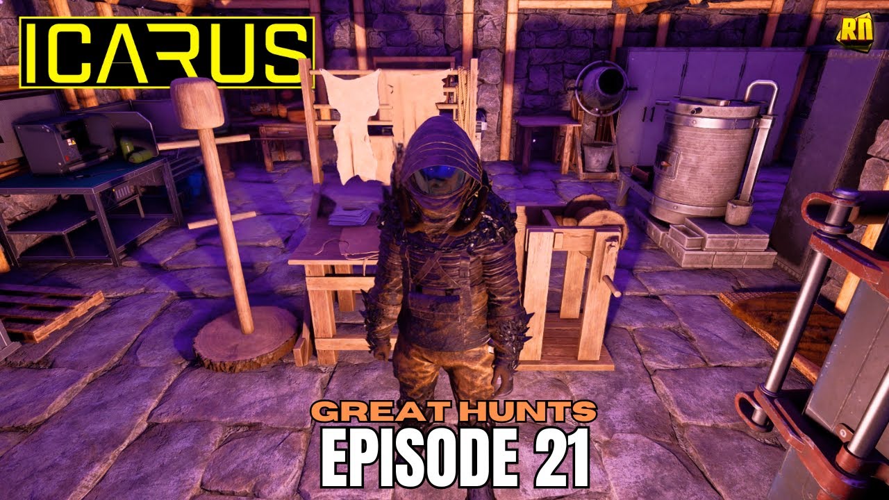 Храните всё в сумках! Геймплей Icarus Great Hunt [E21]