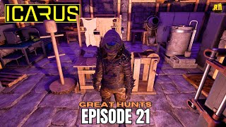 Using Pouches To Store Everything! Icarus Great Hunt Gameplay [E21]