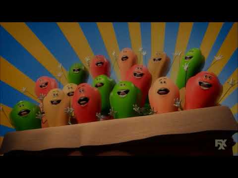 Sausage Party (2016) The Great Beyond Song (Clean TV-14 Version)