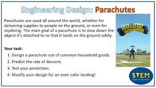 U S  Naval Academy STEM   Parachutes