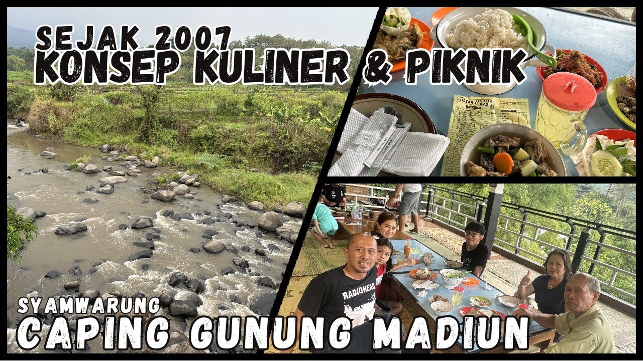 KULINER MADIUN | SYAM WARUNG CAPING GUNUNG | YA KULINER YA PIKNIK
