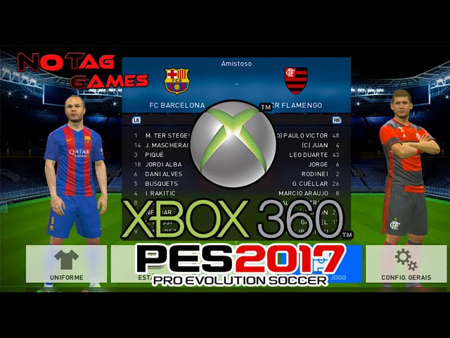 Jogo xbox 360 futebol 2017