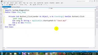 How to Play mp3 or wmv audio files in VB NET 2012