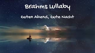 Brahms Lullaby w/ German lyrics screenshot 2