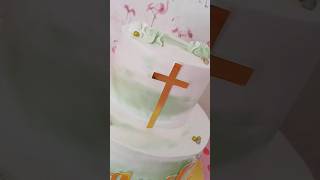 Pastel Bautizo 2 Pisos