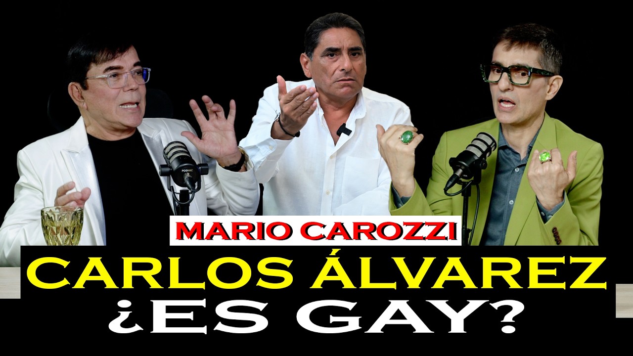 ⁣CARLOS ÁLVAREZ ¿ES GAY? - Mario Carozzi