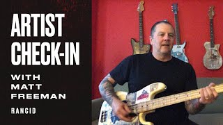 Matt Freeman Plays &quot;Journey to the End of the East Bay&quot; by Rancid | Fender Artist Check-In | Fender