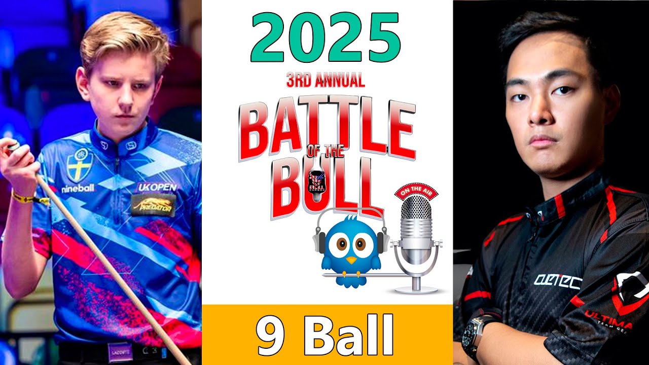 Johann Chua vs Walter Laikre - 9 Ball - 2025 Battle of the Bull