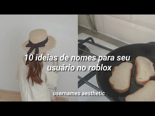 5 idéias de nomes para seu usuário no Roblox(leiam a descrição!) 