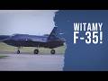 MAMY TO! Pierwsze polskie F-35 wylądowały w Łasku. Witajcie w domu, Husarze!