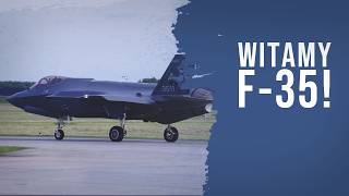 MAMY TO! Pierwsze polskie F-35 wylądowały w Łasku. Witajcie w domu, Husarze!
