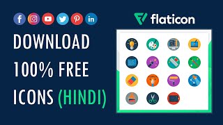 How to download 100% free icons (Hindi) | Flaticon Tutorial