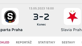 AC Sparta Praha 3:2 SK Slavia Praha (sk. o titul 32.kolo)