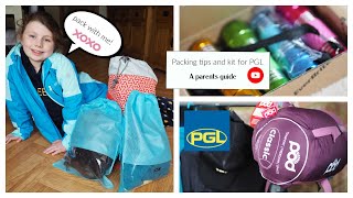 Packing tips and kit for PGL adventure holidays // school camp // brownies