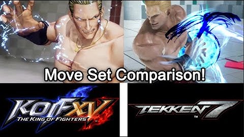 Geese Move Set Comparison! (KoF XV and Tekken 7)